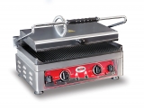 Contactgrill | 45 x 27 cm | Gegroefd/gegroefd